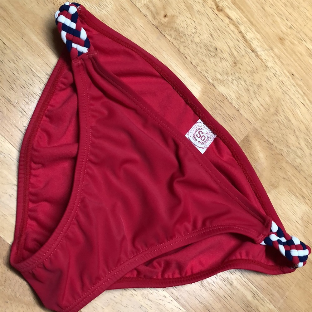 S0 Red White & Blue Medium Bathing Suit